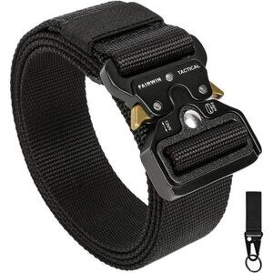 Tactical Belt, Military Utility Belt Nylon Web Rigger Belt Work Belt